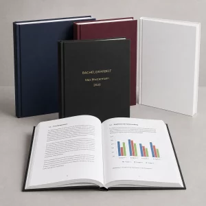 Bachelorarbeit & Masterthesis mit Hardcover