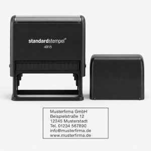 Standardstempel 4915 mit Schutzkappe – 70 × 25 mm