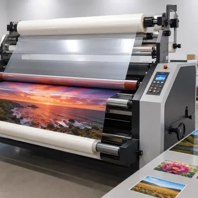 Großformat laminieren mit professioneller Laminiermaschine in Neu-Isenburg